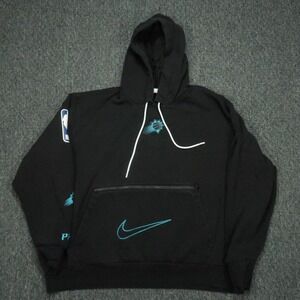 Phoenix Suns Hoodie Mens XXL Black Nike Courtside City Edition Pullover Fleece